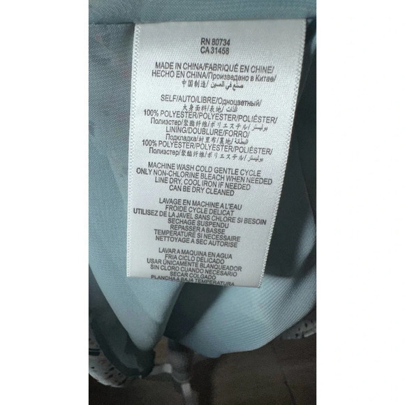 BCBGeneration BCBG /Blue Confetti dress Front Mini Size small NWT Summer dress - Picture 6 of 9